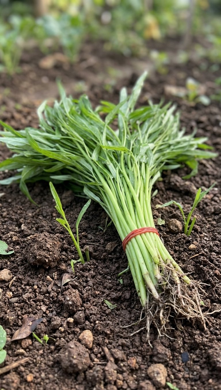 Kangkung Bambu V3 water spinach seed &mdash; Ipomoea aquatica - bamboo-leaf, third generation